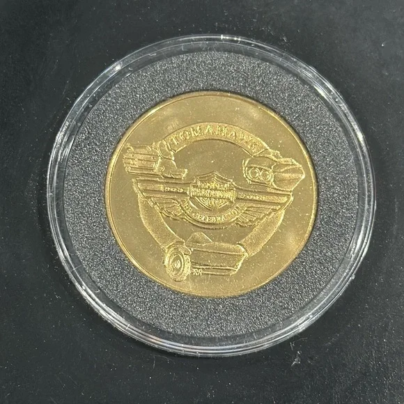 Harley-Davidson 100th Anniversary Vintage Limited Edition Pin and Coin Set